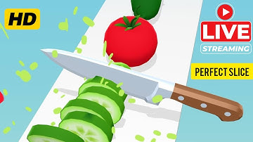 Perfect Slice Live Stream Game Play 🔥💯 (Part 17) #live #shortsfeed