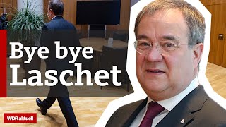 Armin Laschet: Amt als NRW-Ministerpräsident niedergelegt | WDR aktuell