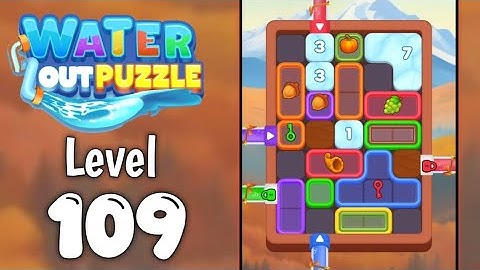 Water Out Puzzle Level 109 Walkthrough
