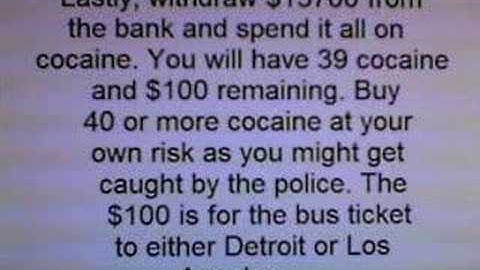 Stick RPG - Drug Dealing