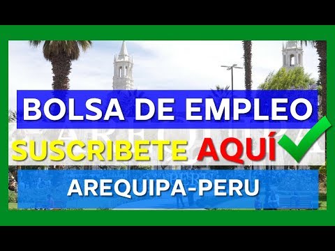 ⭕ EMPLEOS EN AREQUIPA PERU  | OFERTA DE EMPLEO | TRABAJO A NIVEL NACIONAL | BUSCO UN EMPLEO