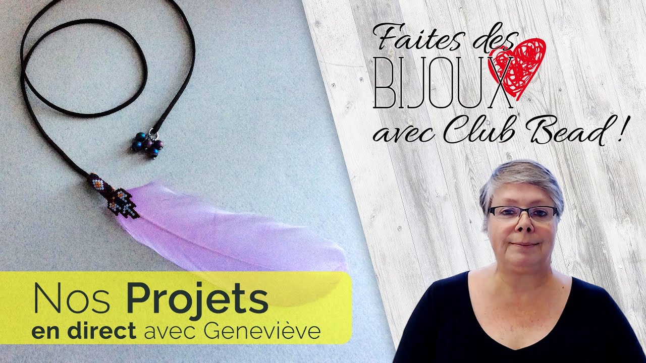 Tutoriel bijoux : Signet Plume