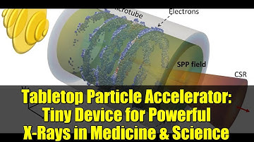 Tabletop Particle Accelerator: Tiny Device for Powerful X-Rays in Medicine & Science