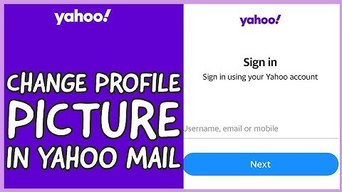 How to Change Profile Picture in Yahoo Mail? Update your Profile Picture in Yahoo Mail on PC 2024