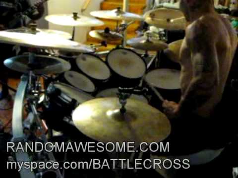 Battlecross - Mike Kreger - Drum tracking @ Random...