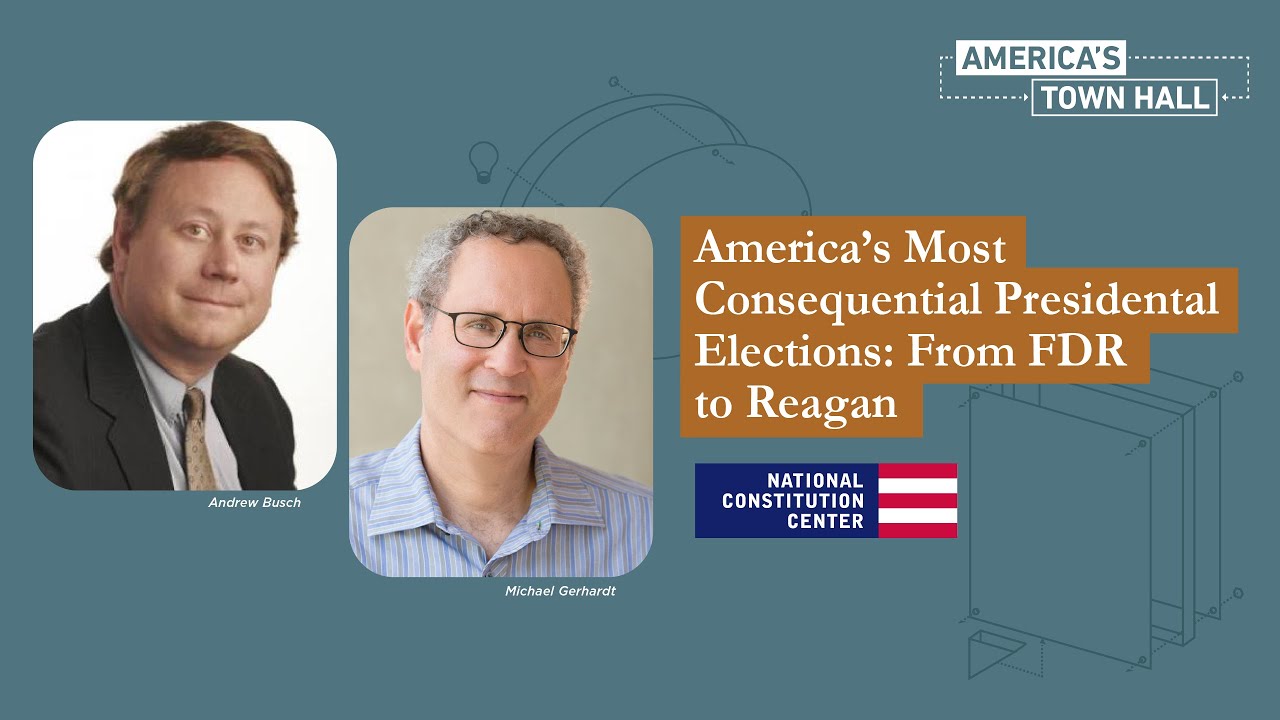America’s Most Consequential Presidential Elections: From FDR to Reagan