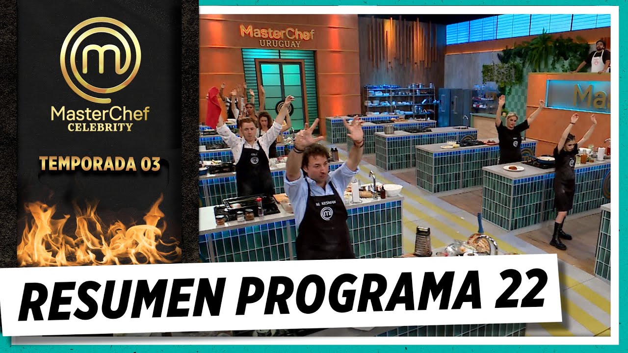 Mirá todo lo que pasó en el 22º programa de MasterChef Celebrity
