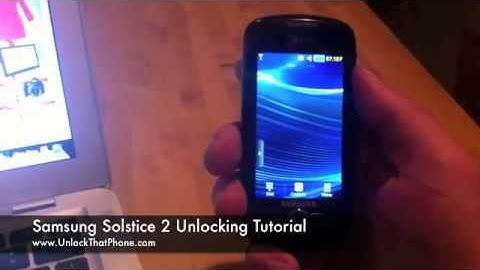 How to Unlock Samsung Solstice 2 with Code + Full Unlocking Tutorial!! at&t rogers o2 orange bell