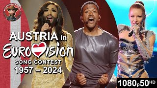 Austria 🇦🇹 in Eurovision Song Contest (1957-2024) by SchlagerLucas 4,399 views 20 hours ago 21 minutes