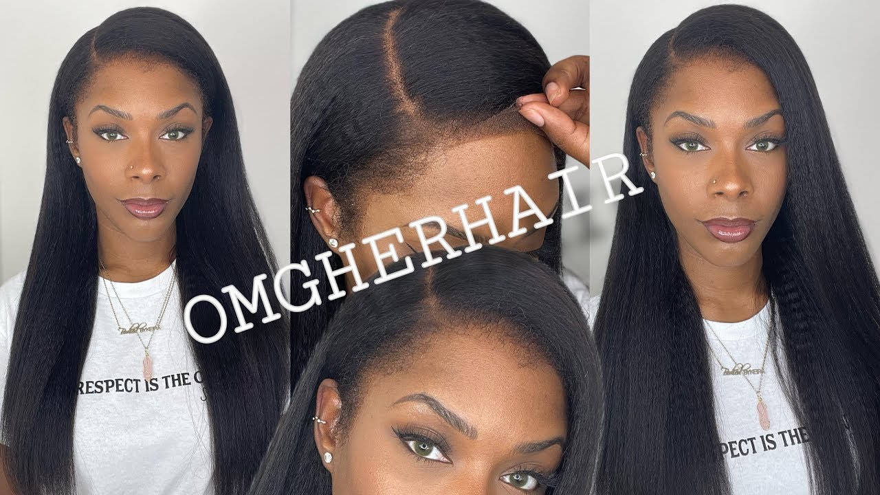 Is it My Hair?! The Most REALISTIC Kinky Edges Ever! 4c Natural Hairline Fitted Glueless 13x6 Wig