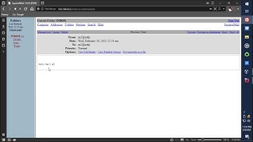 VirtualBox - Debian 8 Mail Server SquirrelMail + Dovecot