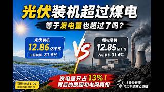 12.86亿千瓦的光伏悖论：为什么装机不等于发电
