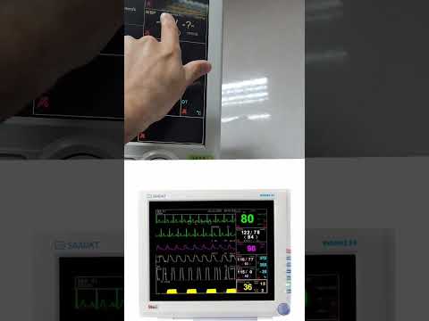 دستگاه مانیتورینگ قلبی پرستاری پزشکی بیمار 