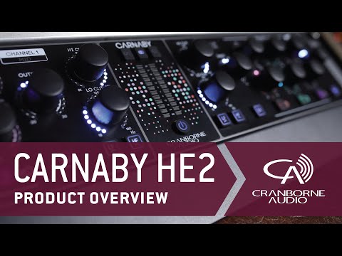 Carnaby HE2 | 2-channel HarmonicEQ® for 19 Inch Rack | Product Overview
