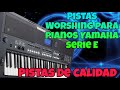 Pistas para piano Yamaha serie E | pistas de adoración para piano Yamaha Psr E 433