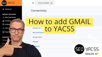 How to connect gmails to YACSS