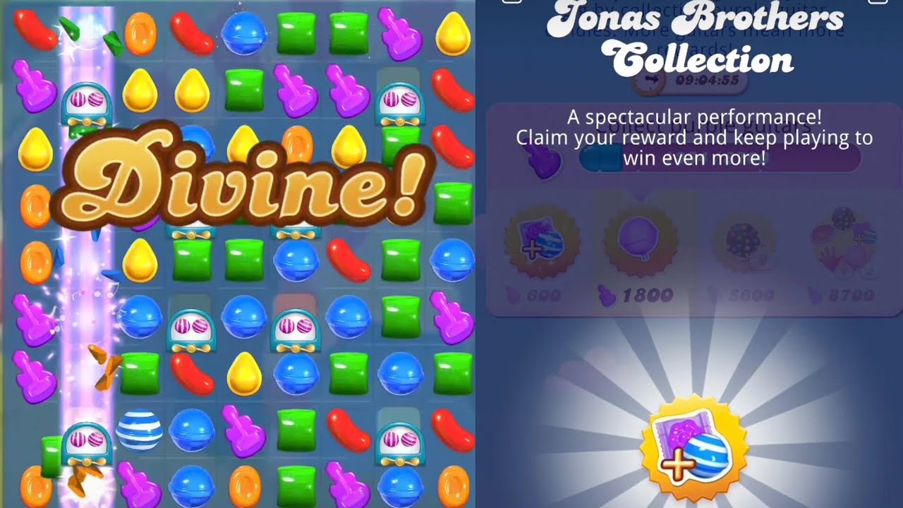 Candy Crush Saga Level 61 Level 62 completed ,claim reward gameplay 