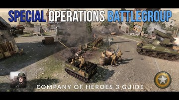 How-to Special Operations Battlegroup | COH3 2.0 2v2 (ft. RtN. momo4sho) | Santuario