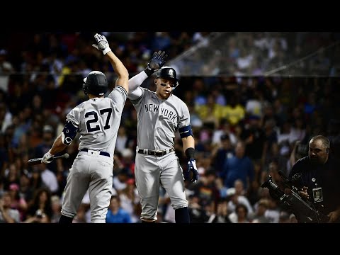 INCHING CLOSER TO 60!! Aaron Judge blasts his 56th homer of the season!