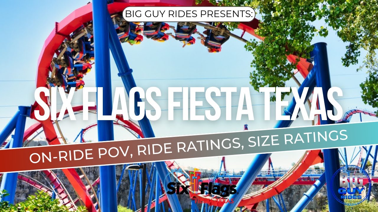 Six Flags Fiesta Texas - Сан-Антонио, Техас - Обзор, экскурсия, оценки аттракционов, рейтинги по ...