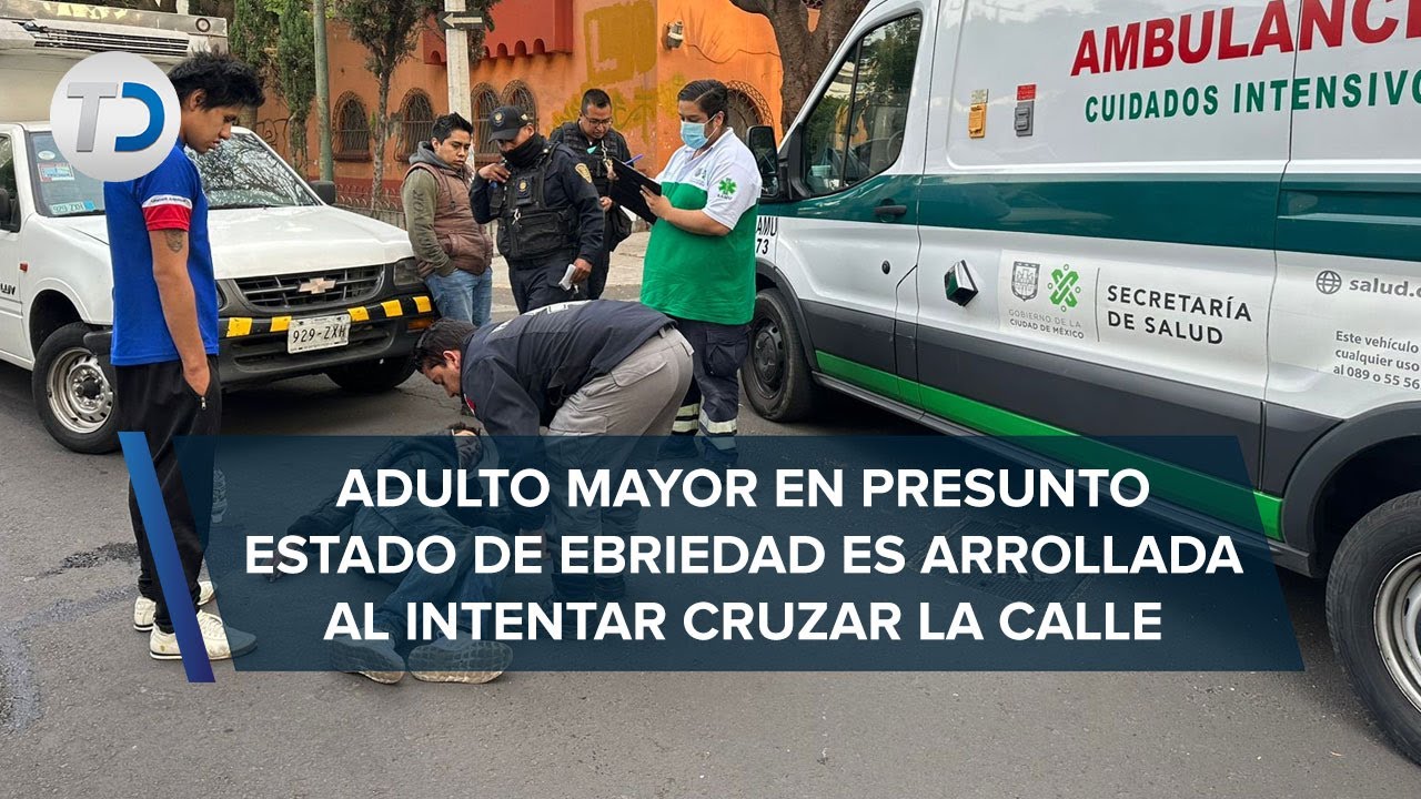 Camioneta atropella a adulto mayor en calles de la Benito Juárez, en ...