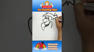 How To Draw Fred Flintstone Step By Step For Beginner #simpledrawing #drawingtutorial #shorts