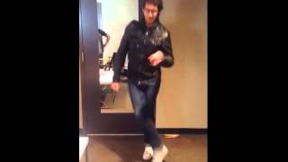 Brad Paisley's video of Josh Groban Dancing 8-11-2014