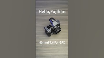 Meet Fuji GFX lenses again. 📸40mmF5.6 GFX worth $249. 🙈 #astrhori #fujifilm #gfx #shorts