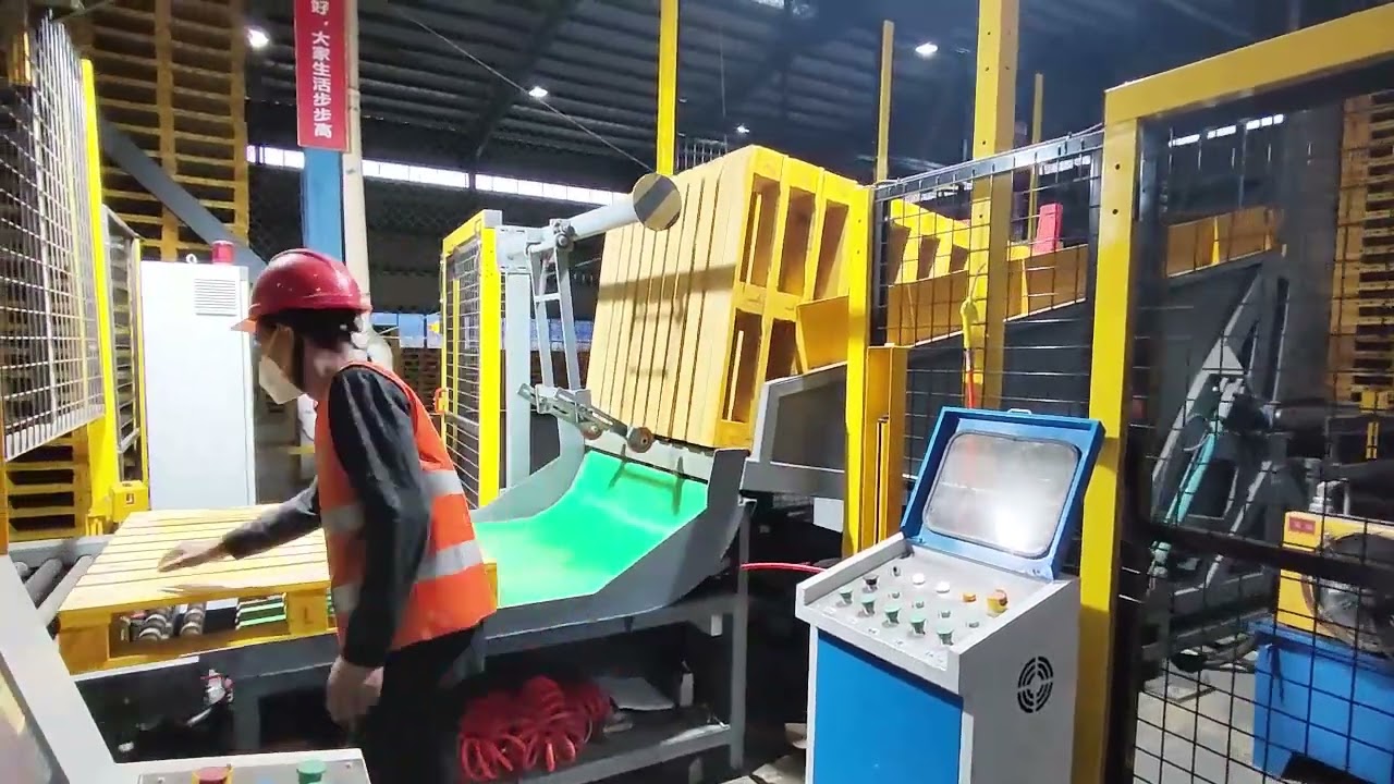 FJX101-Pallet Sorting Line For LOSCAM Pallet