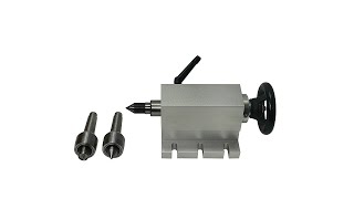 Telescopic Stroke Tailstock For A 4Th Rotary Axis Of Cnc Milling Machine Metal Engraving