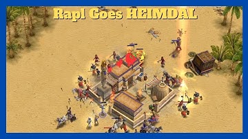 Loki has TWO Classical age minor Gods | Rapl (Loki) vs Ulysses (Isis) #aom #ageofempires