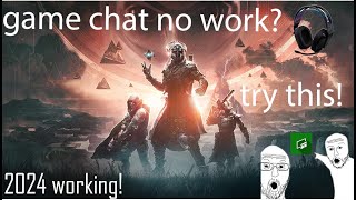 Destiny 2's Game Chat FIX is INSANE