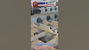 Máy tiện gỗ cnc 4 đầu 16 dao