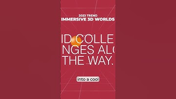 Why Immersive 3D Worlds is a Difficult Web Design Trend 2023