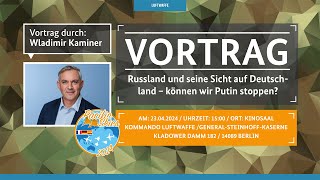 Wladimir Kaminer - Vortrag beim Kommando Luftwaffe