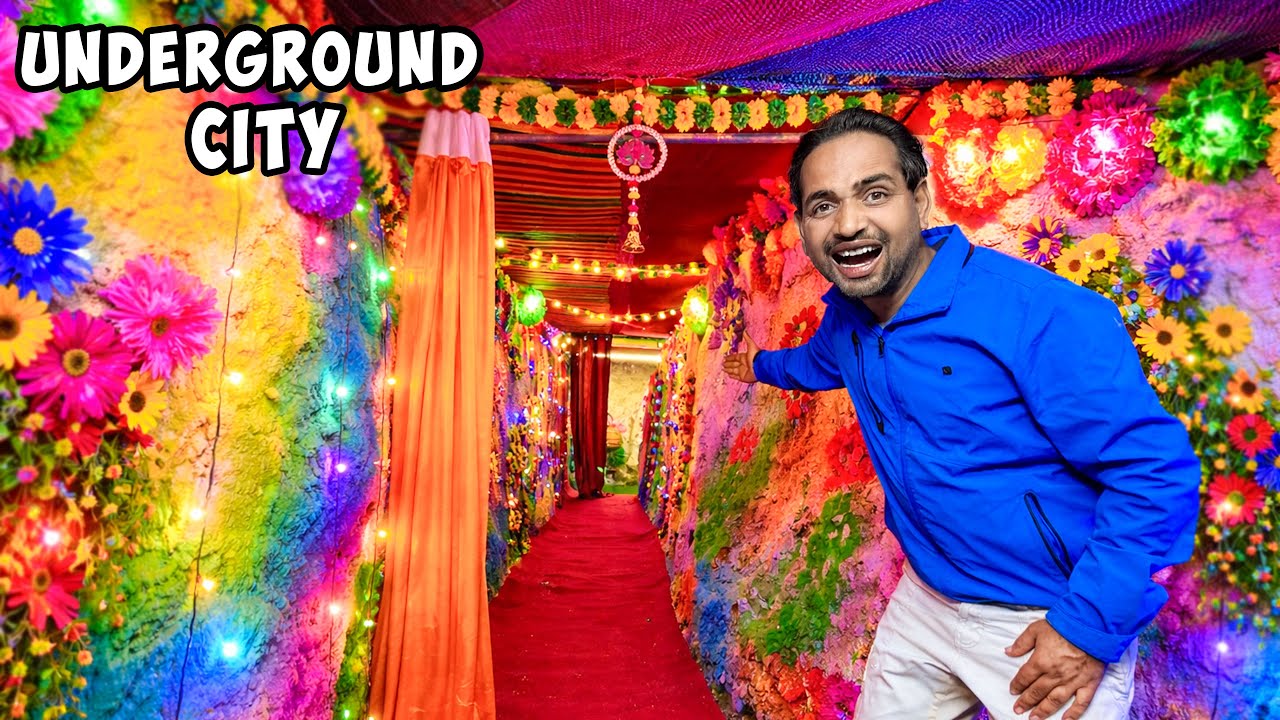 Visiting Our New Underground House....🤯 ज़मीन के नीचे बनाया घर