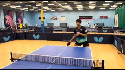 Butterfly Training Tips with Anav Gupta - All Table Forehand Loop Footwork