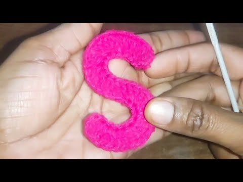 Crochet S Alphabet Tutorial in Hindi