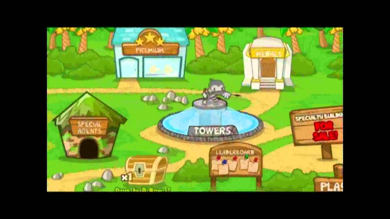 unblockedgames bloons tower defense 4 - YouTube