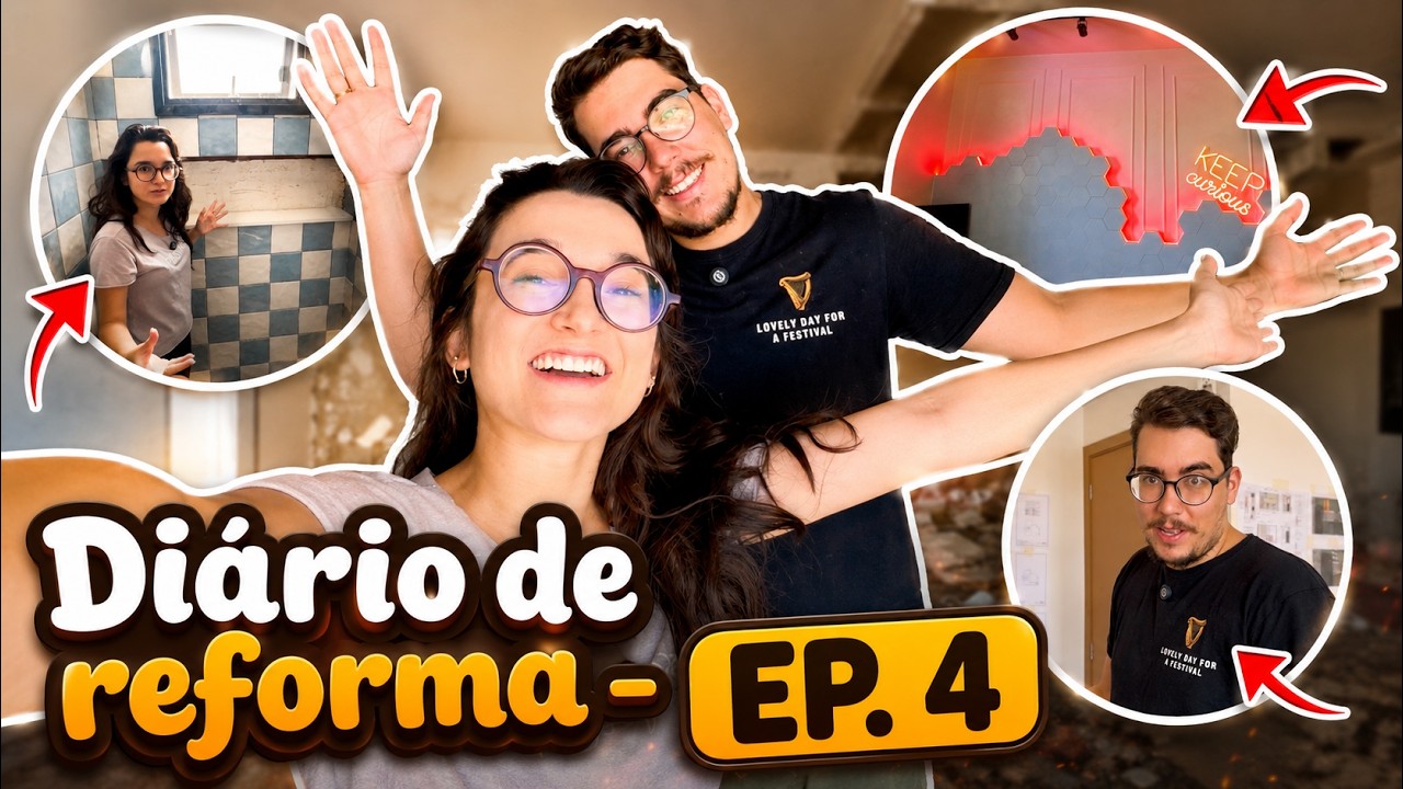O APÊ Está Mudando MUITO | Diário de Reforma EP. 4