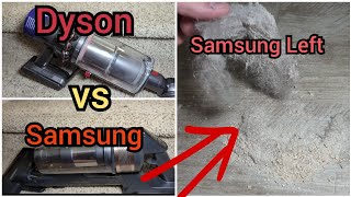 Dyson V10 vs Samsung Jet60 on Stairs screenshot 4