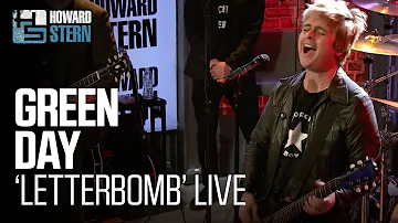 Green Day “Letterbomb” Live on the Stern Show