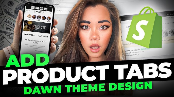 Add Product Tabs To Dawn Theme On Shopify | 2024