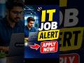 🔥 ServiceNow Job Alert 2026 | Freshers & Experienced Apply Now 🚀