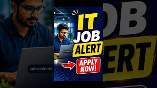 🔥 ServiceNow Job Alert 2026 | Freshers & Experienced Apply Now 🚀