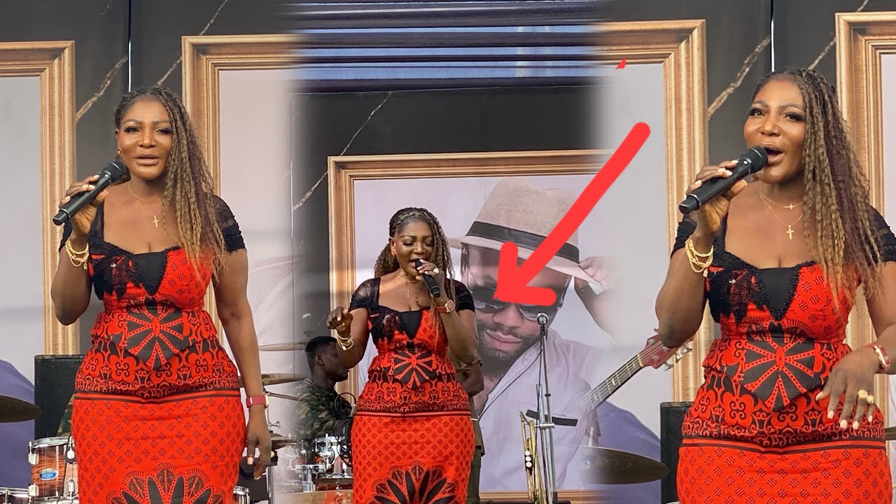 [FULL VIDEO] Gospel Musician Florence Obinim Touching Performance At Dada KD’s Funeral 