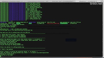 How to set up SSL cert on pi3 with lets encrypt