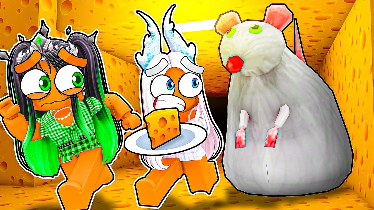 СМЕШНЫЕ МОМЕНТЫ CHEESE ESCAPE ROBLOX