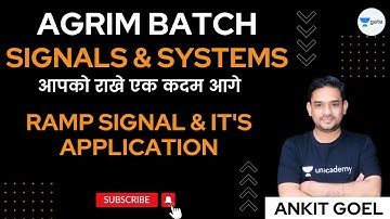 Analog Electronics | Ramp Signal And its Application | Ankit Goel | GATE 2023 | AGRIM BATCH