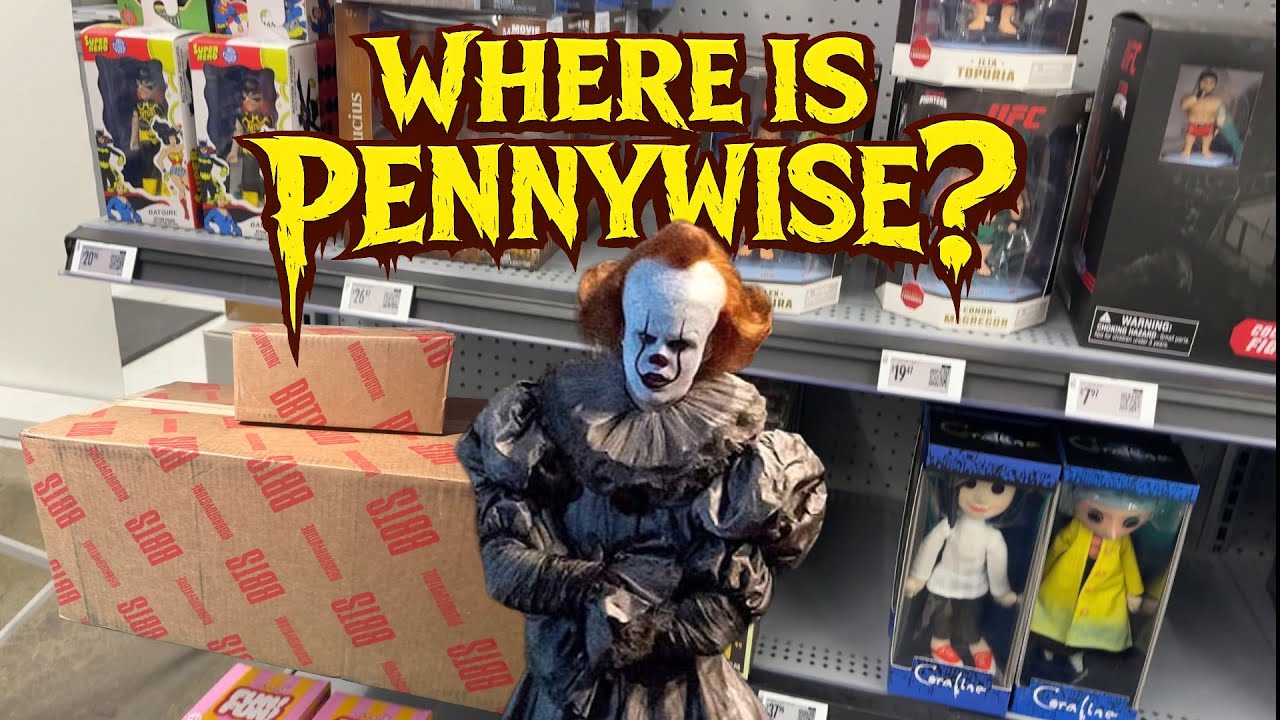 Все еще ищу фигурку Neca Bloody Pennywise / распаковку BBTS и многое другое.